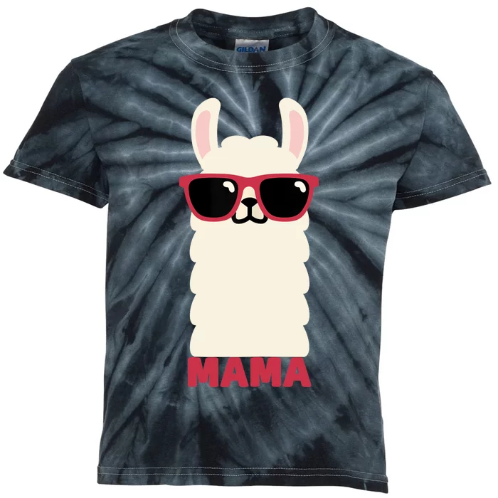 Wo Funny Mama Llama Drama Mama Llama Momma Tees Kids Tie-Dye T-Shirt