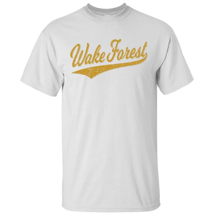 WAKE FOREST NORTH CAROLINA VARSITY SCRIPT SPORTS JERSEY Tall T-Shirt