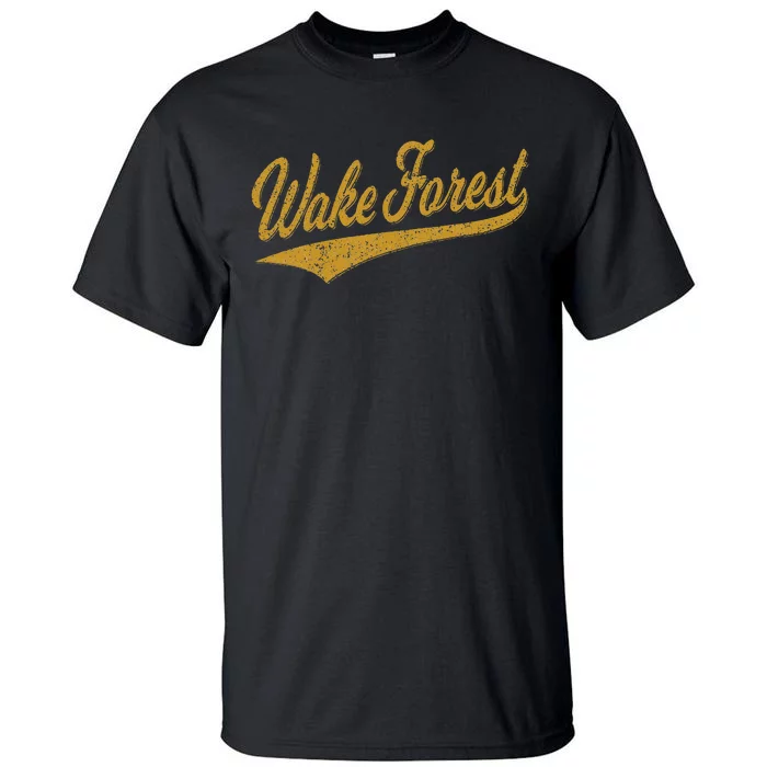 WAKE FOREST NORTH CAROLINA VARSITY SCRIPT SPORTS JERSEY Tall T-Shirt