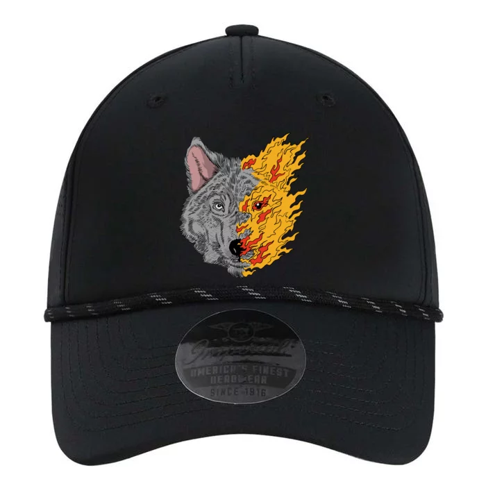 Wolf Face On Fire Performance The Dyno Cap