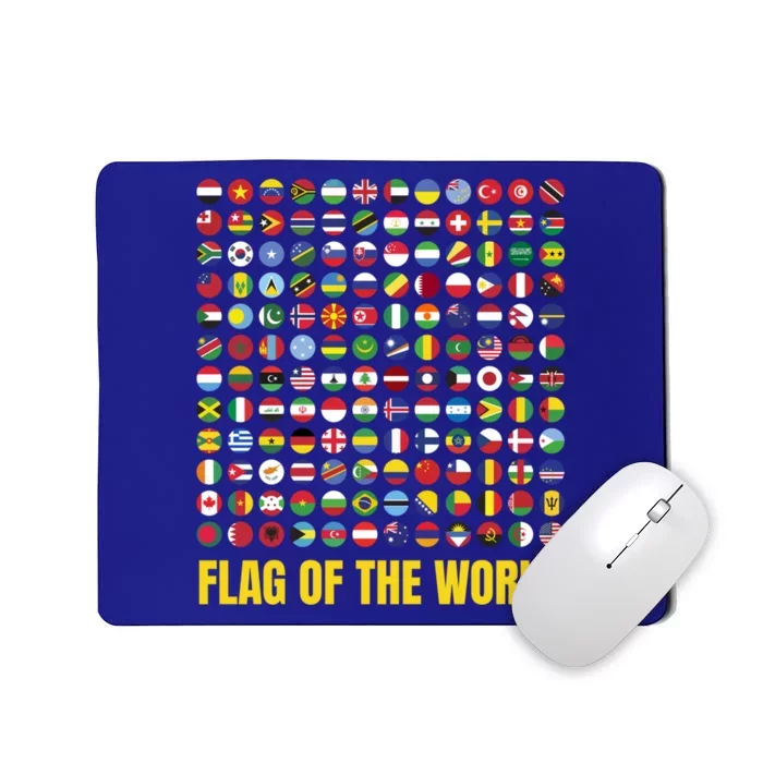 World Flag Outfit Idea And International World Flags Gift Mousepad