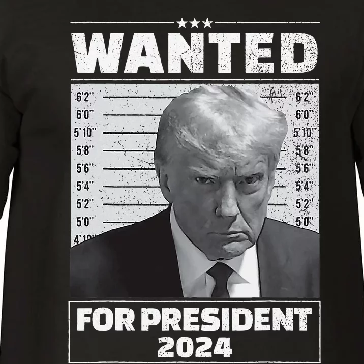 Wanted For President 2024 Trump Mugshot Comfort Colors T-Shirt