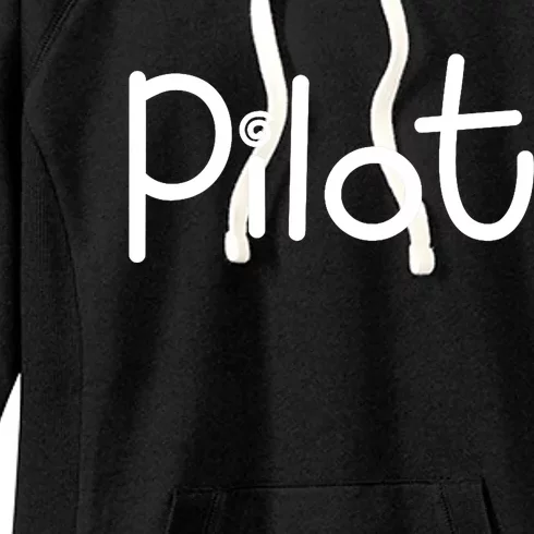 Wo Female Pilot Women's Fleece Hoodie