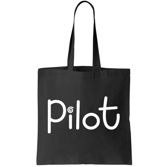 Wo Female Pilot Tote Bag