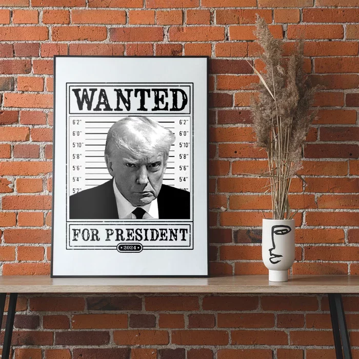 Wanted For President 2024 Poster