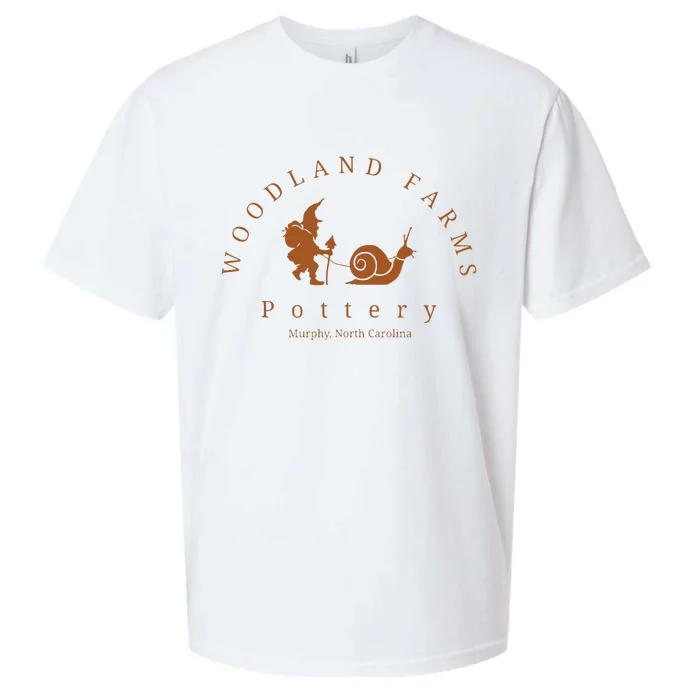 Woodland Farms Pottery New Tan Sueded Cloud Jersey T-Shirt