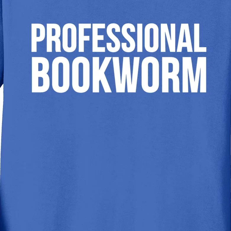 Writer Funny Professional Bookworm Gift Kids Long Sleeve Shirt