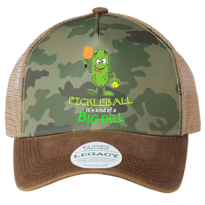 Wo Funny Pickleball Player Gift Pickle Ball Big Dill Legacy Tie Dye Trucker Hat