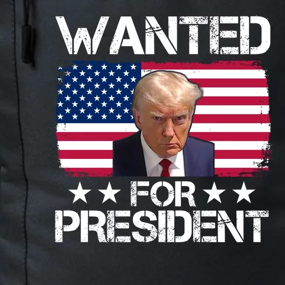 Wanted For President Donald Trump USA Election Daily Commute Backpack