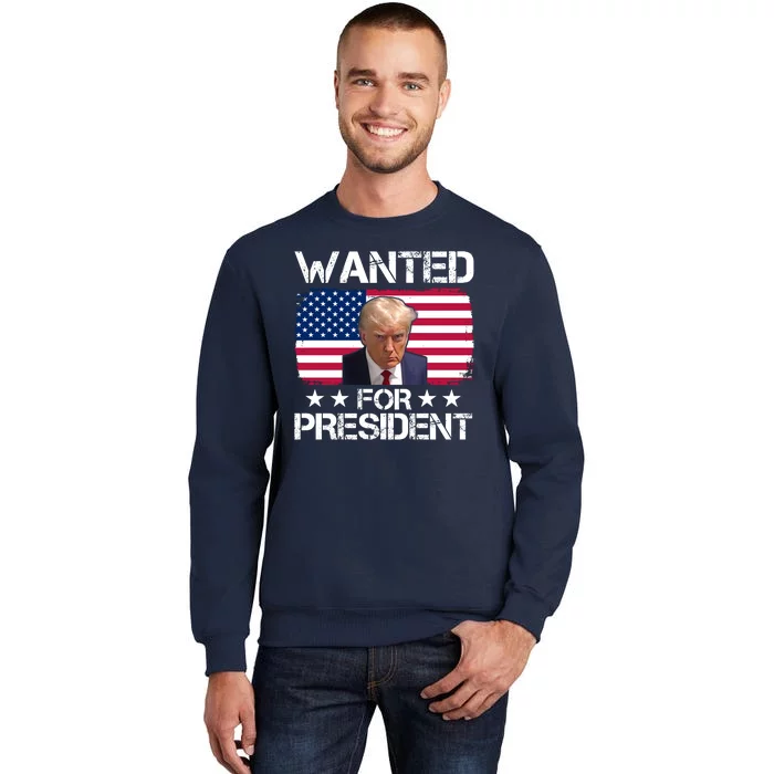 Wanted For President Donald Trump USA Election Sweatshirt