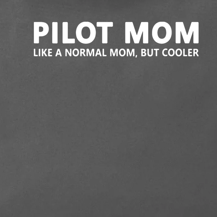 Womens Funny Pilot Mother Pilot Mom Zip Tote Bag