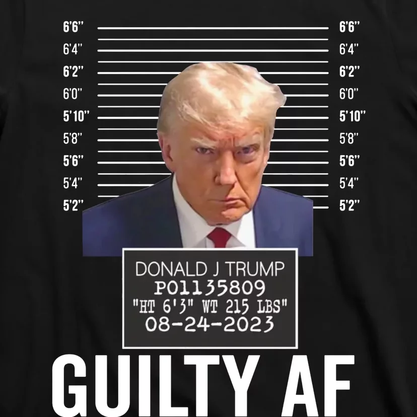 Wanted For President 2024 Trump Mugshot T-Shirt