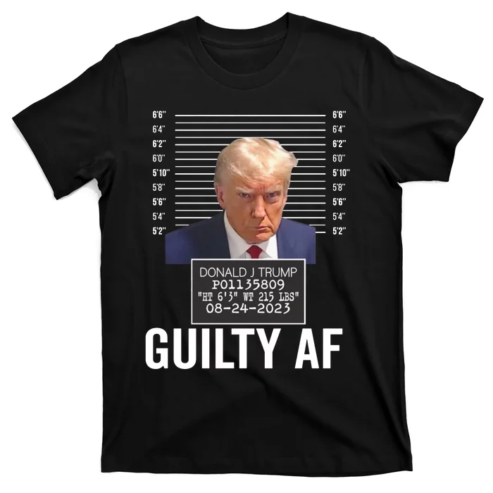 Wanted For President 2024 Trump Mugshot T-Shirt