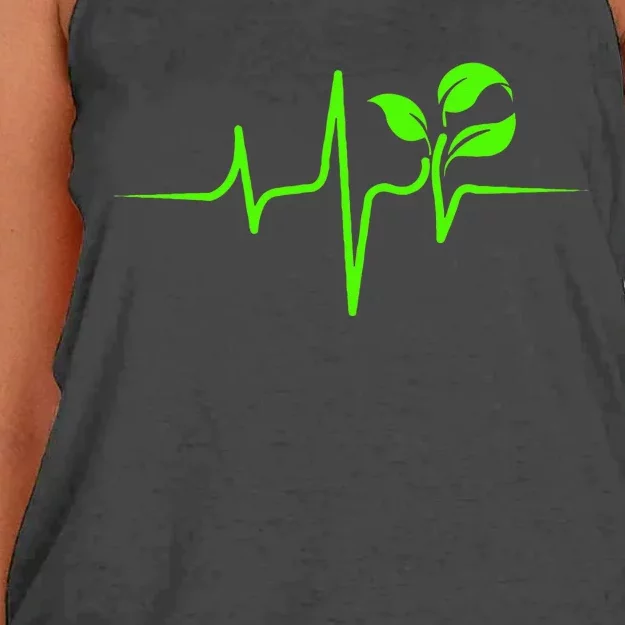 Whole Food Plant Based Vegan WFPB Vegetarian Women's Knotted Racerback Tank