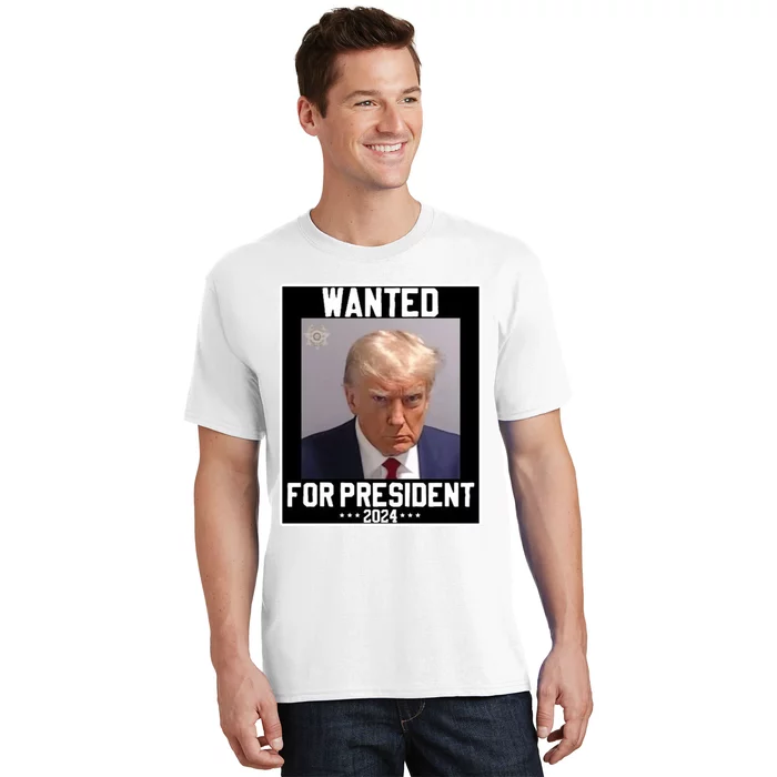 Wanted For President 2024 T-Shirt | TeeShirtPalace