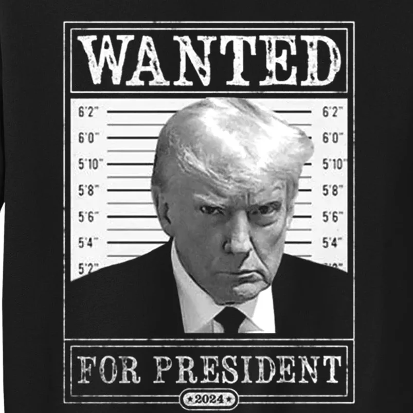 Wanted For President 2024 Sweatshirt