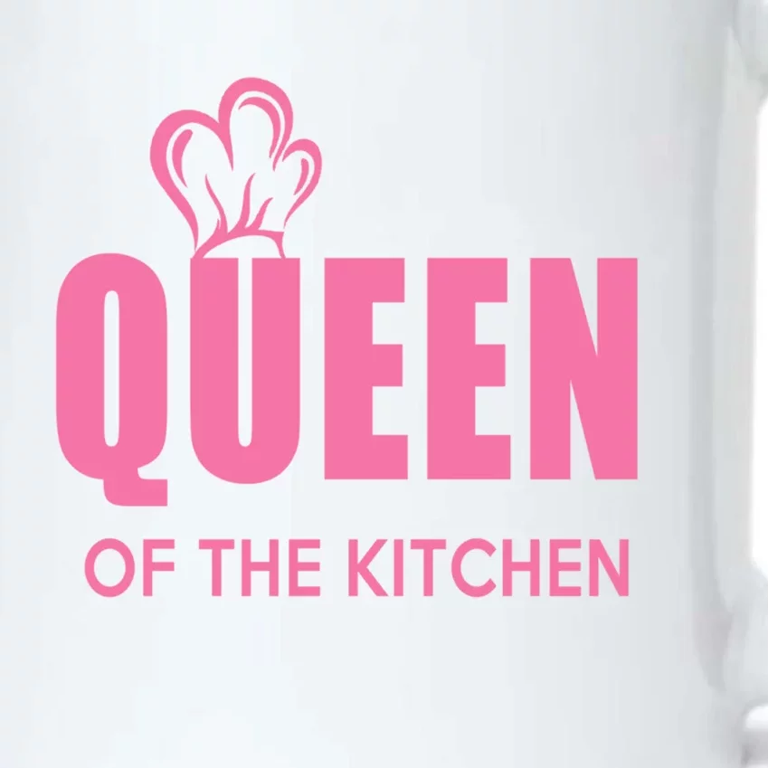 Wholesome Family Queen Of The Kitchen Cooking Gift Black Color Changing Mug