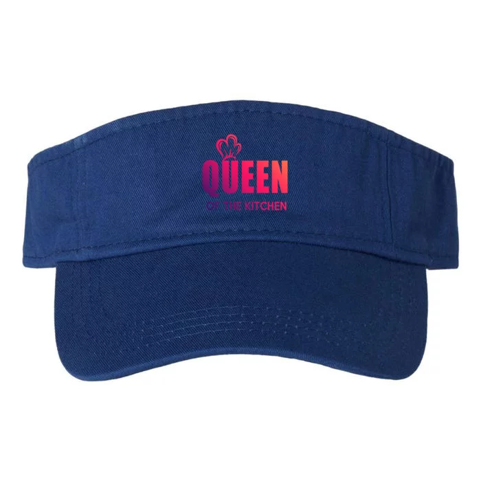 Wholesome Family Queen Of The Kitchen Funny Gift Valucap Bio-Washed Visor