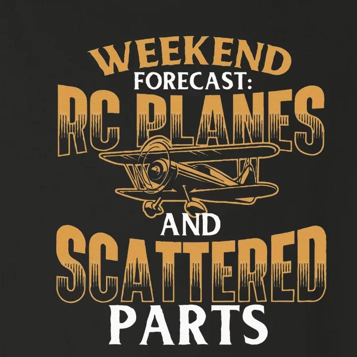 Weekend Forecast RC Planes And Scattered Parts RC Pilot Toddler Long Sleeve Shirt