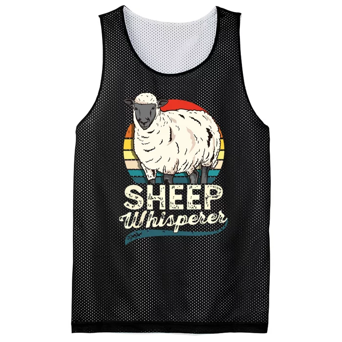 Whisperer Farmer Rancher Ranch Mesh Reversible Basketball Jersey Tank