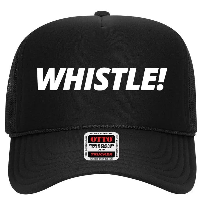 Whistle Funny Roy Kent High Crown Mesh Trucker Hat