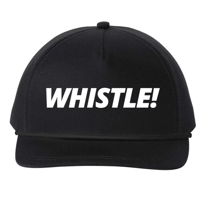 Whistle Funny Roy Kent Snapback Five-Panel Rope Hat