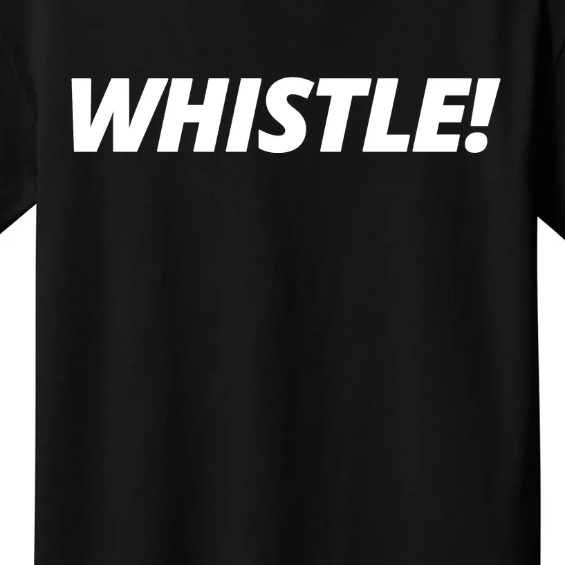 Whistle Funny Roy Kent Kids T-Shirt