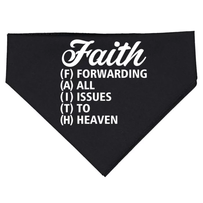 Women Faith Round Neck Graphic T Shirts Cute Funny Tops USA-Made Doggie Bandana