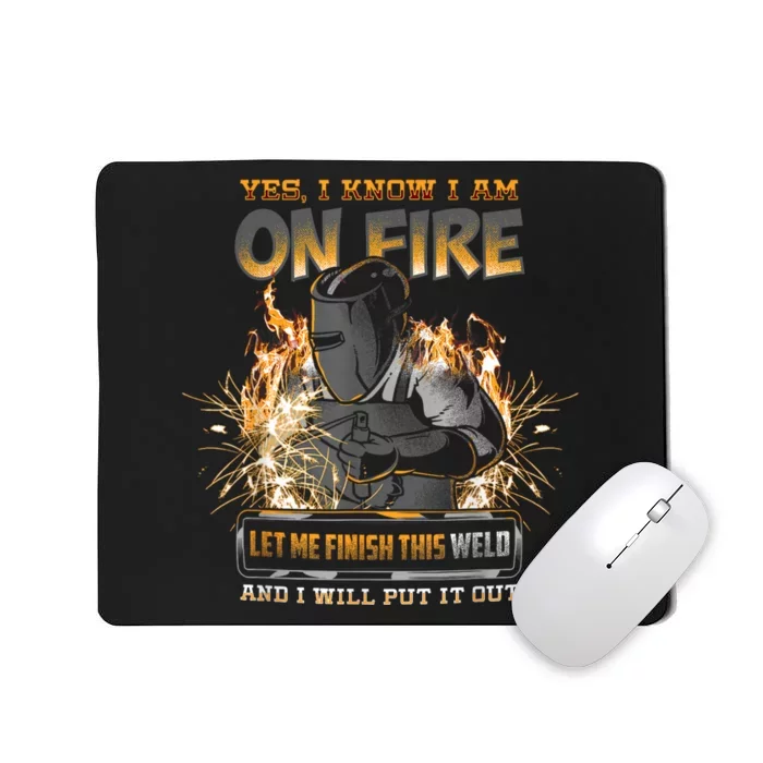 Welding Funny Saying Welder For Men Mousepad