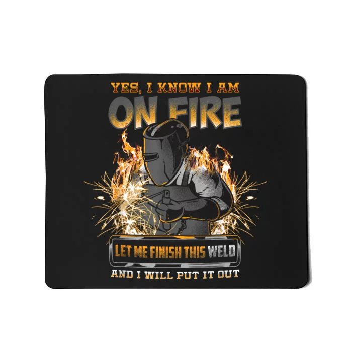 Welding Funny Saying Welder For Men Mousepad