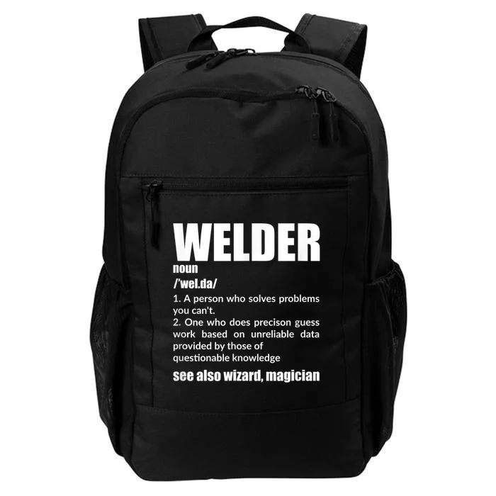 Welder Funny Saying Welding For Men Daily Commute Backpack