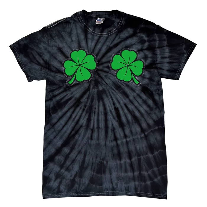 Womens Funny St Patrick's Day For Women And Couples Tie-Dye T-Shirt