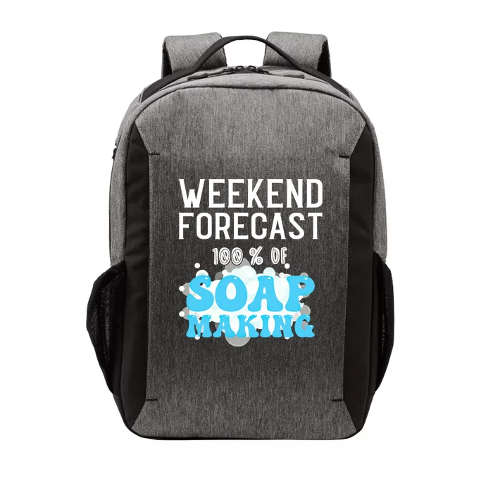 Weekend Forecast Soap Making Soap Maker Gift Vector Backpack