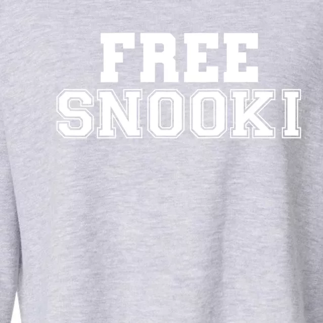 Womens Free Snooki Womens Cropped Pullover Crew