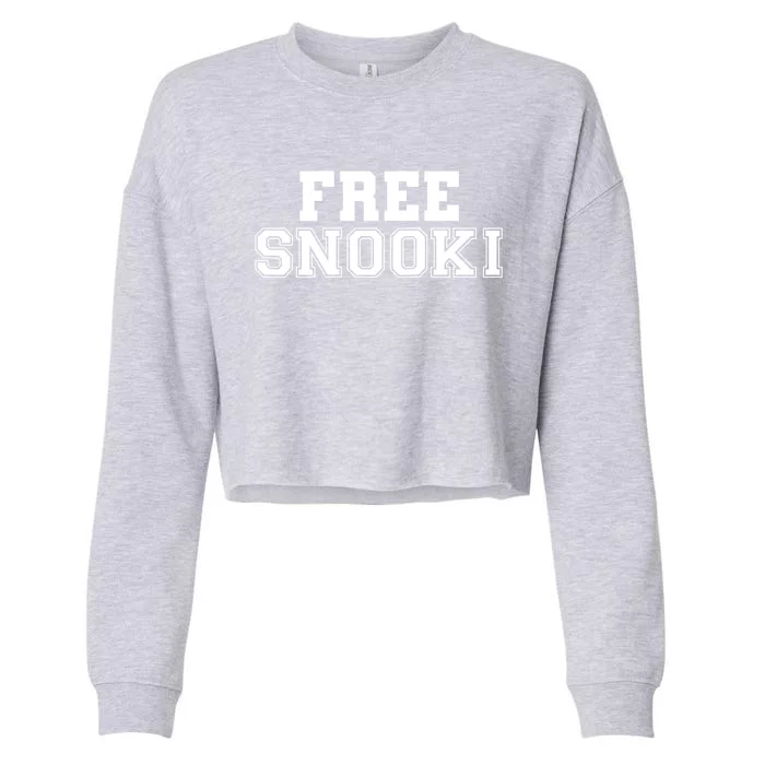 Womens Free Snooki Womens Cropped Pullover Crew