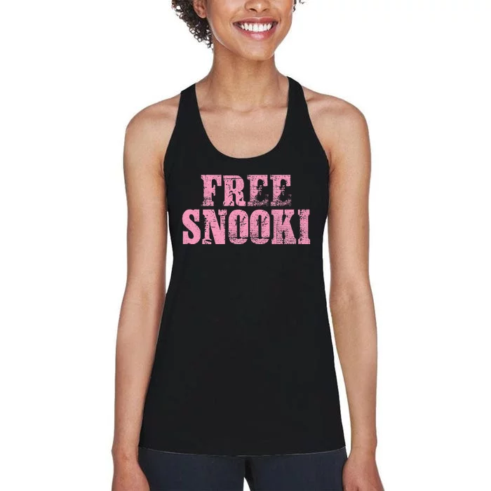 Women Free Snooki Women's Racerback Tank