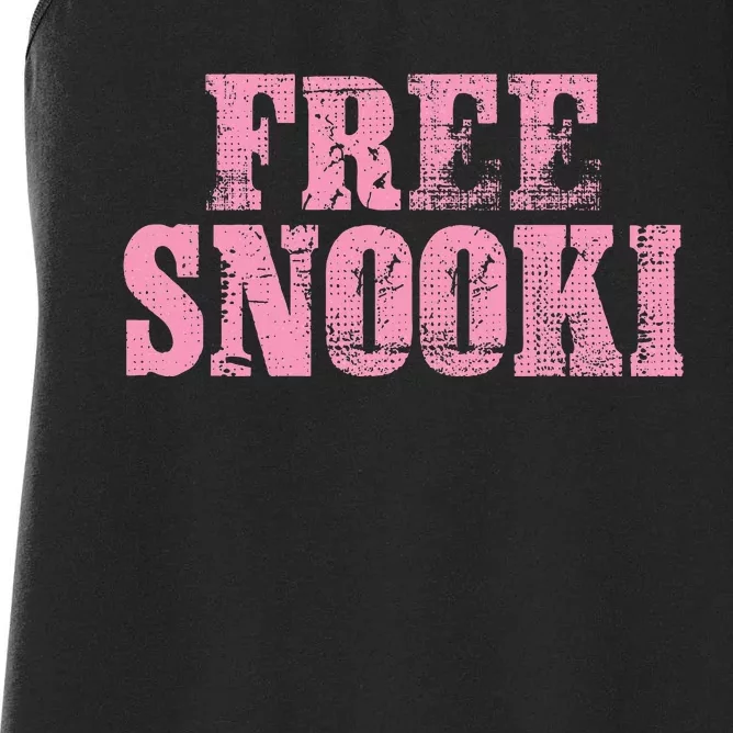 Women Free Snooki Women's Racerback Tank