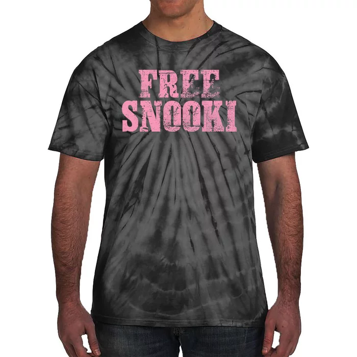 Women Free Snooki Tie-Dye T-Shirt