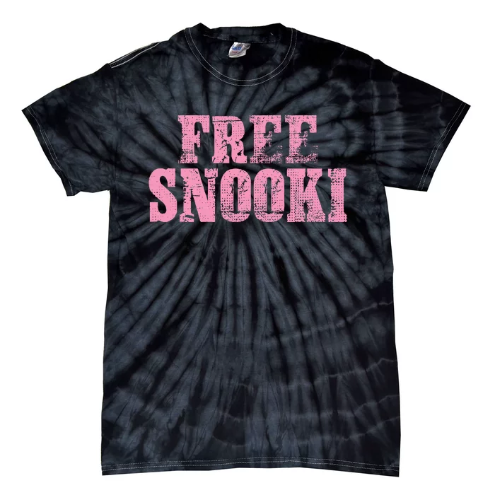 Women Free Snooki Tie-Dye T-Shirt