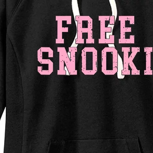 Wo Free Snooki woman Tee Women's Fleece Hoodie