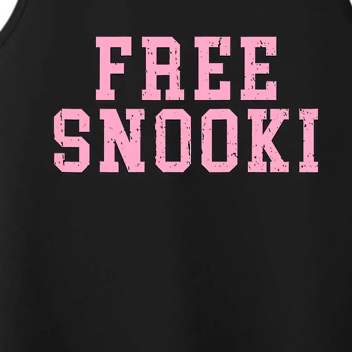 Wo Free Snooki woman Tee Performance Tank