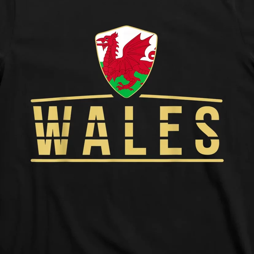 Wales Football Shirt Wales Soccer Jersey Proud Welsh T-Shirt