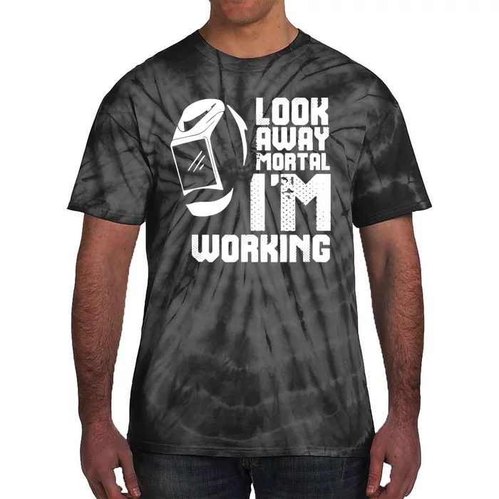 Welder Funny Saying Welding Tie-Dye T-Shirt