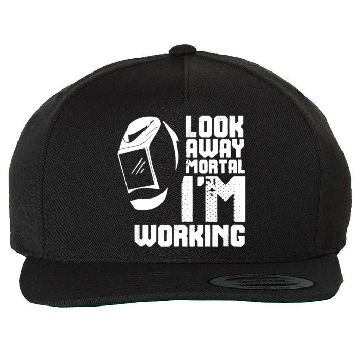 Welder Funny Saying Welding Wool Snapback Cap