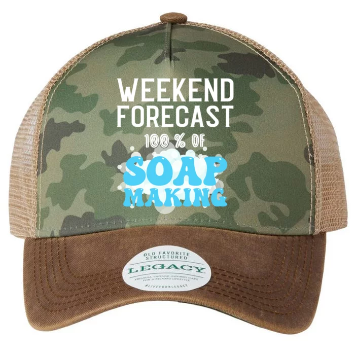 Weekend Forecast Soap Making Soap Maker Gift Legacy Tie Dye Trucker Hat