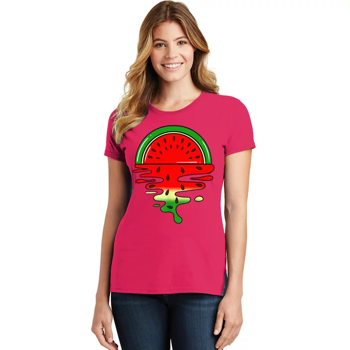 Watermelon Fruit Summer Sunset Women's T-Shirt