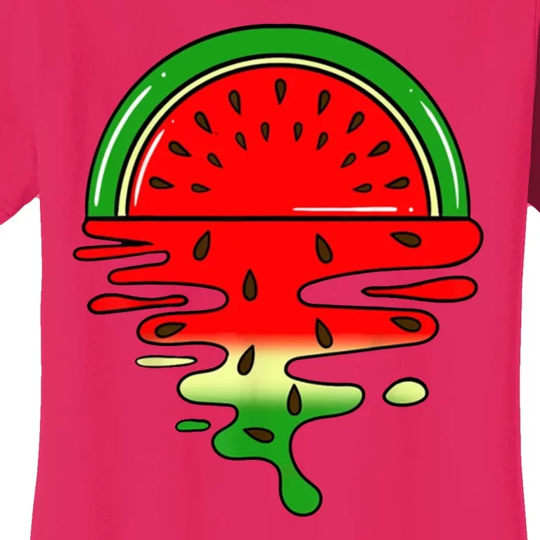 Watermelon Fruit Summer Sunset Women's T-Shirt