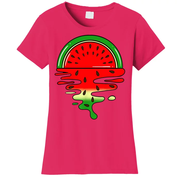 Watermelon Fruit Summer Sunset Women's T-Shirt