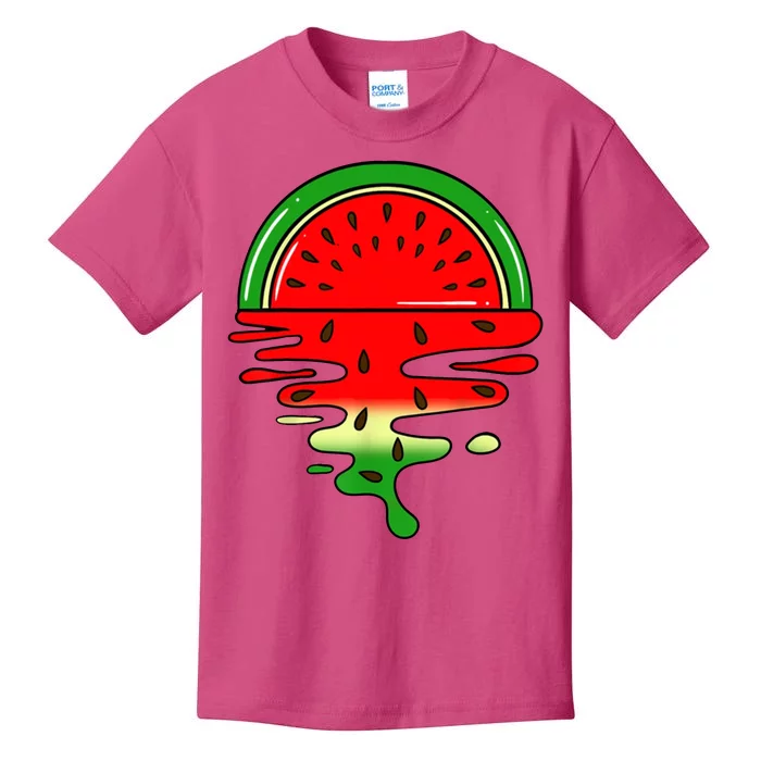 Watermelon Fruit Summer Sunset Kids T-Shirt