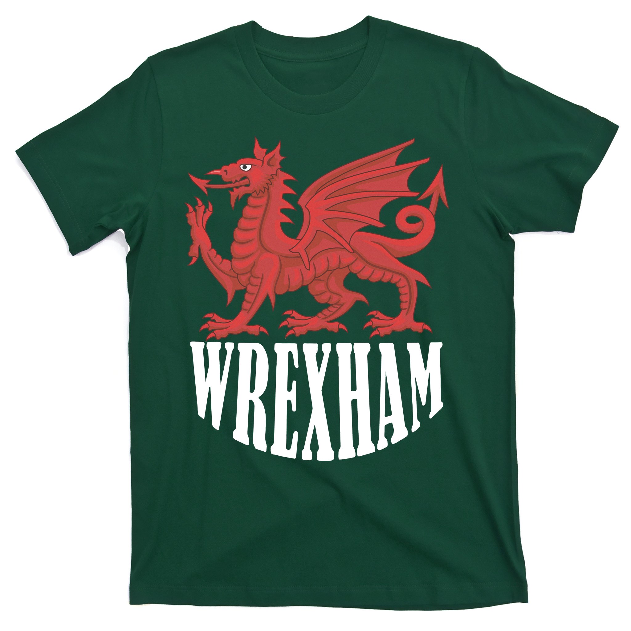 Invicta Sports Crazy Unisex Wrexham FC Football Club Soccer T Shirt